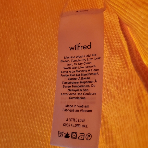 Wilfred Tuscan sun colour Danette T shirt, small size - Picture 5 of 6